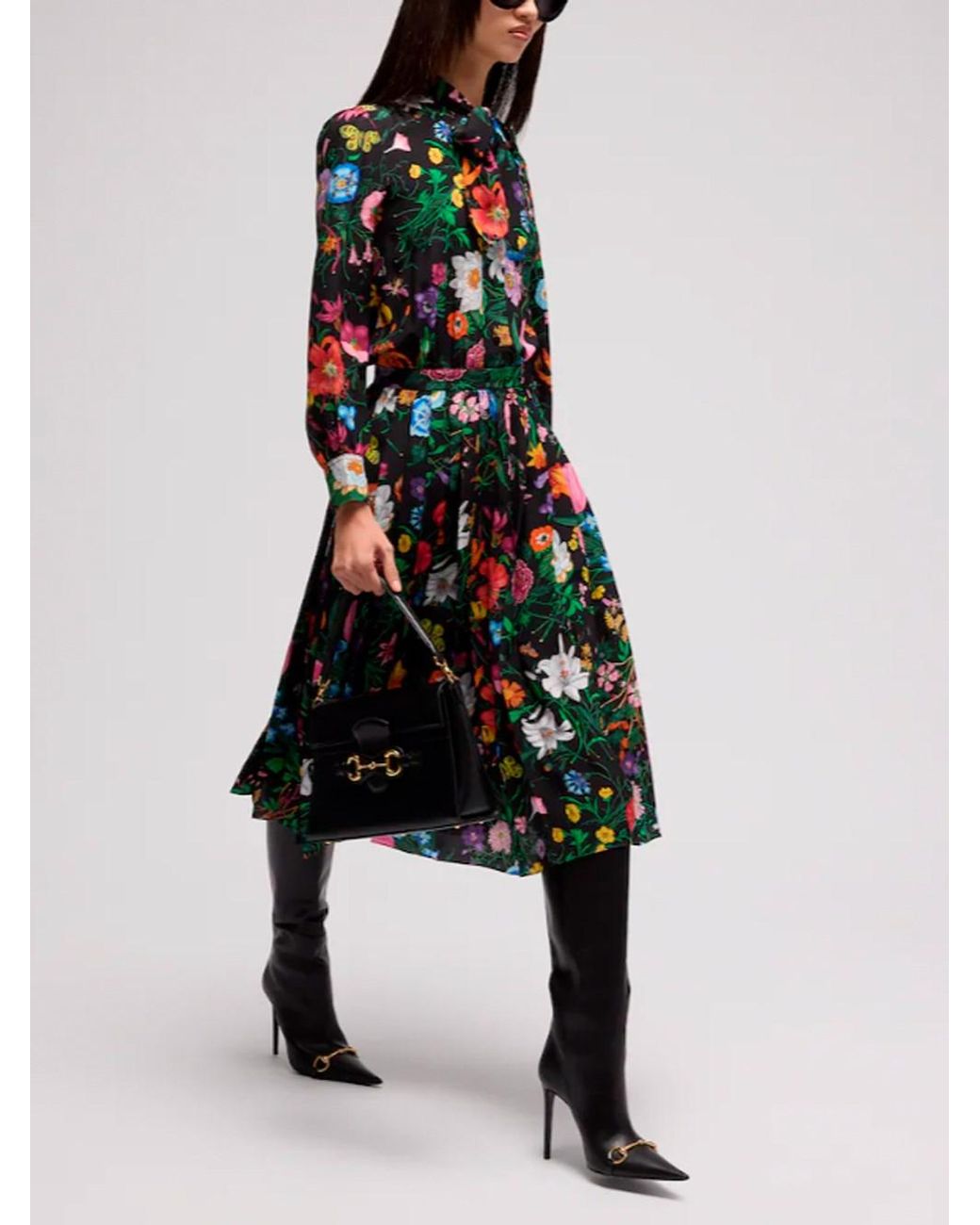 Gucci Multicolor 'Flora' Dress