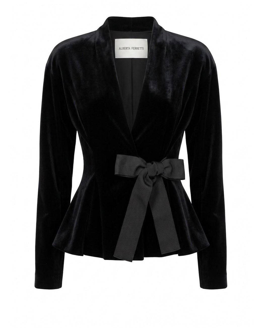 Alberta Ferretti Black Jacket