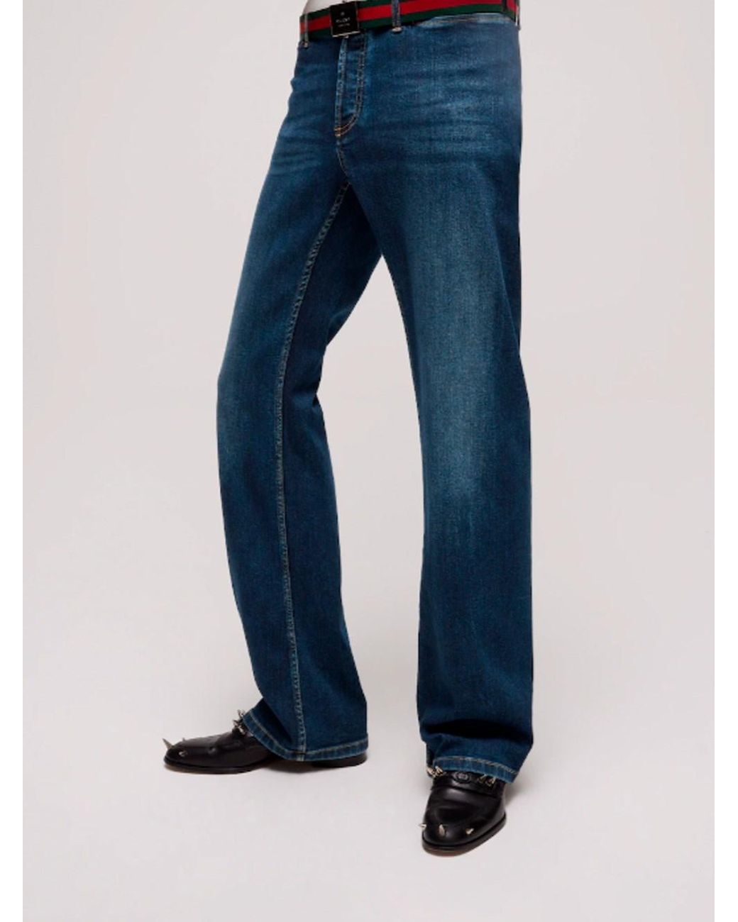 Gucci Blue Pants for men