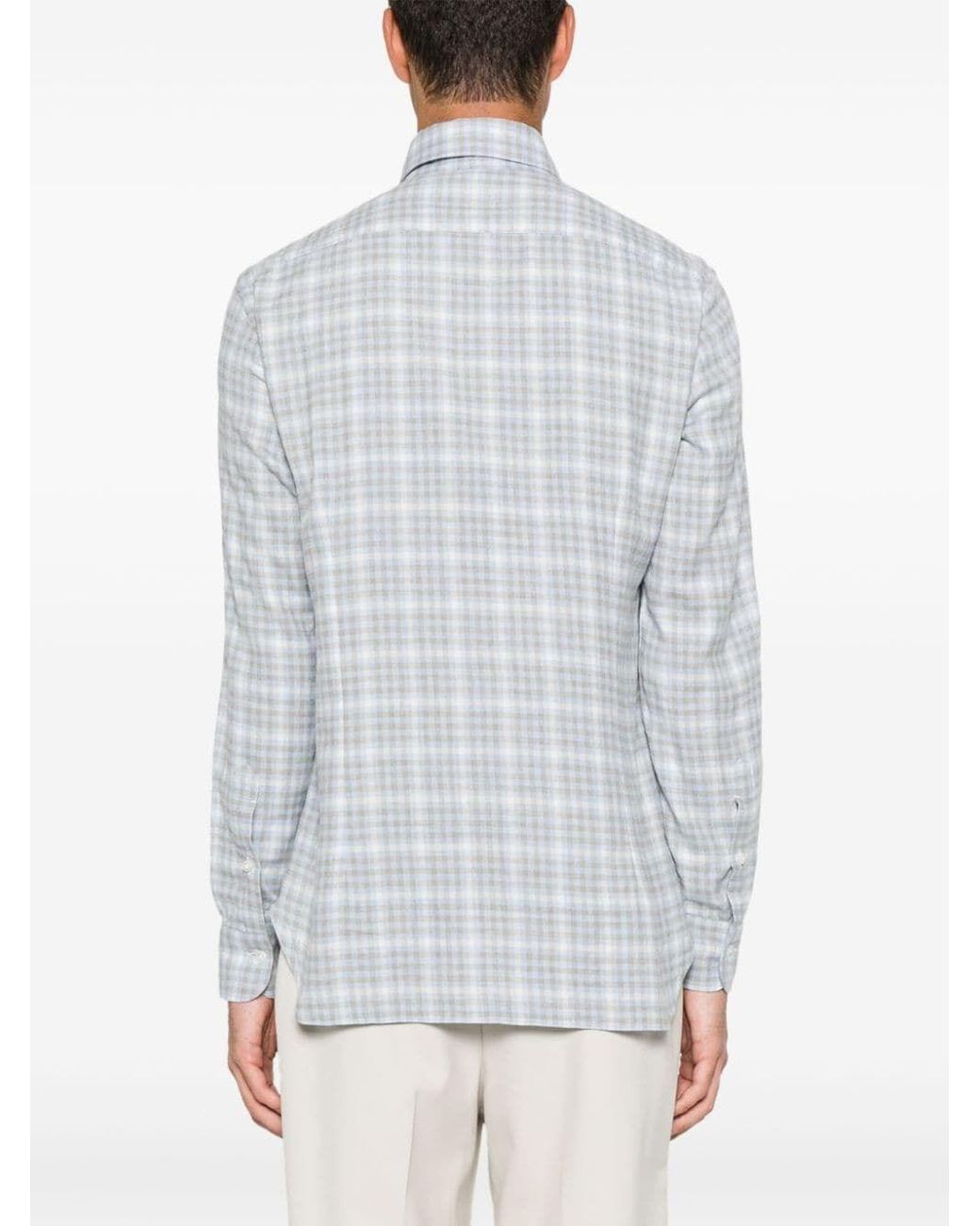 Barba Napoli White Shirt for men