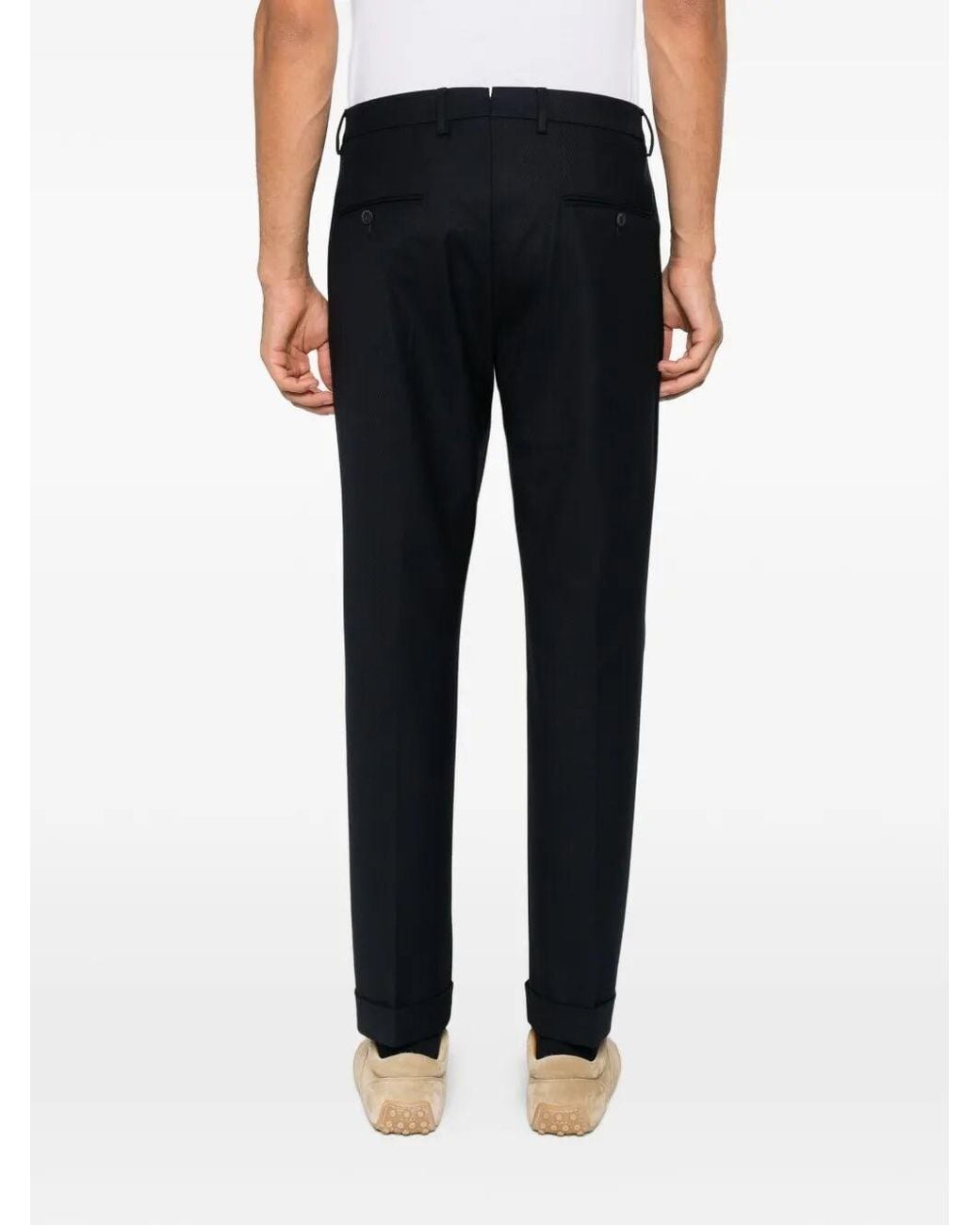 GTA Black 'Luca' Cover Stretch Pants for men