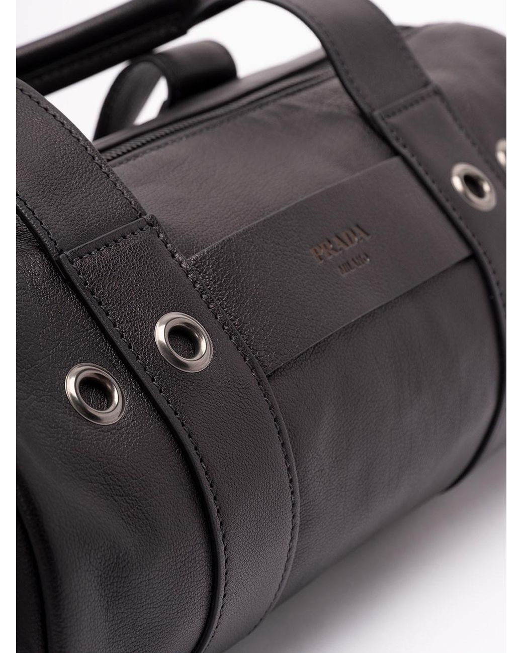 Prada Black Bufalo Handbag
