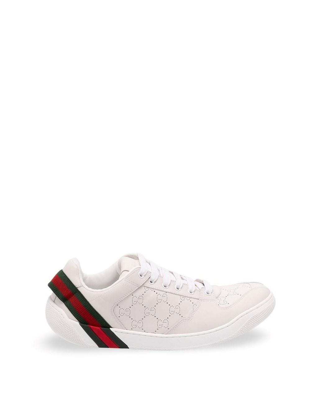 Gucci White Screener 3.0 Sneakers for men