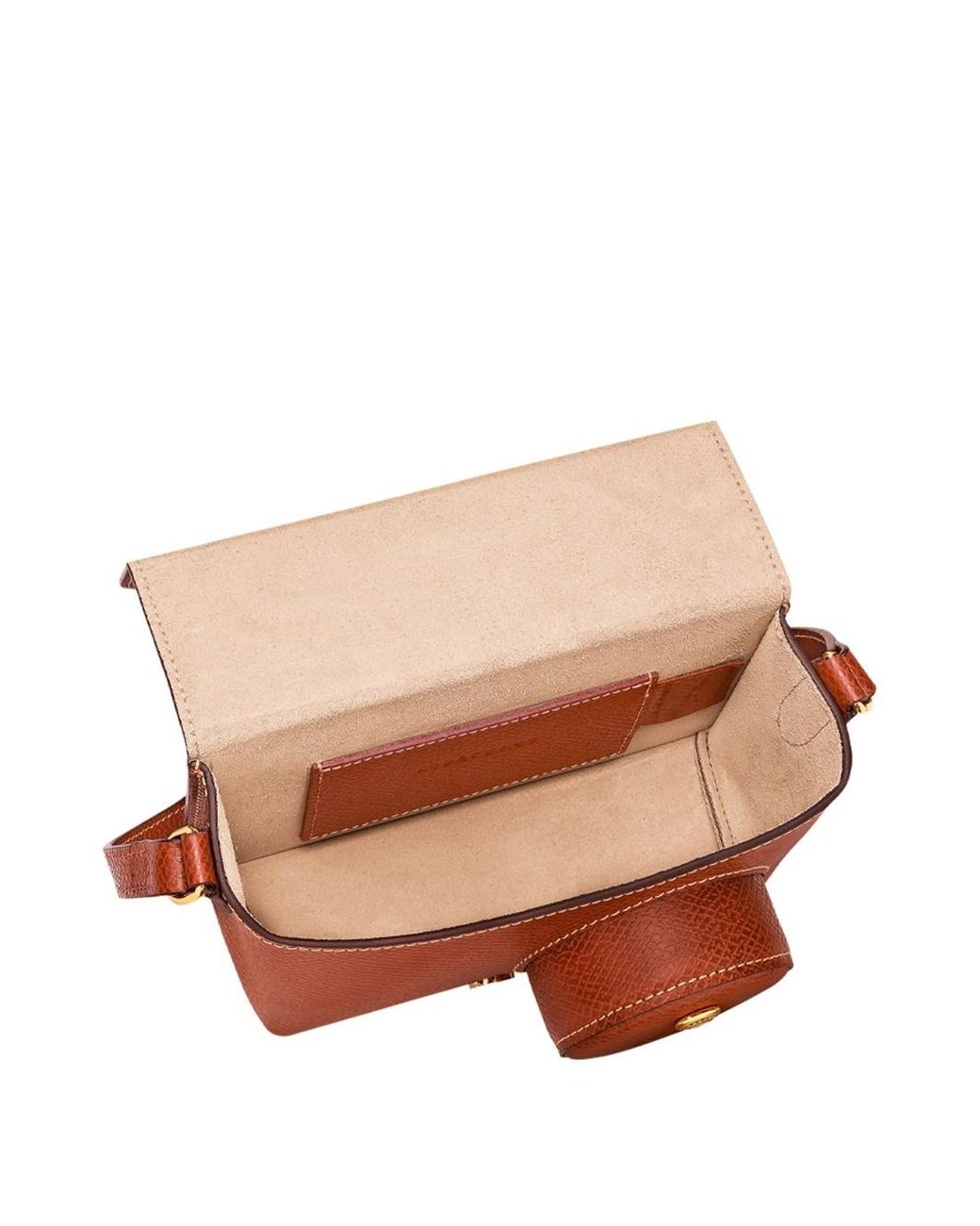 Longchamp Brown 'Epure' Small Camera Bag