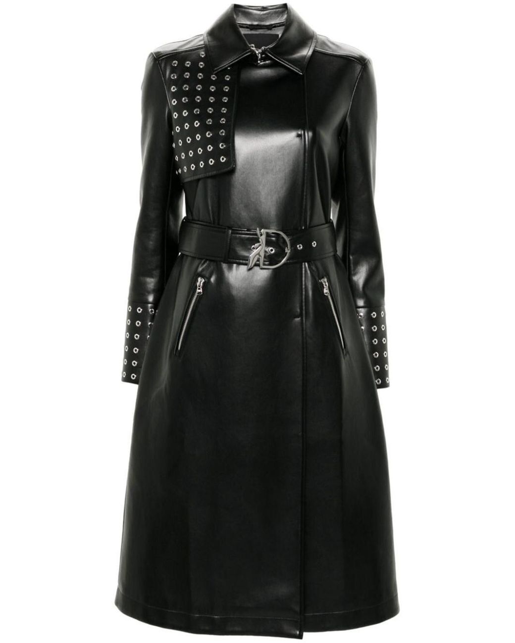 patrizia-pepe-Black-Trench-