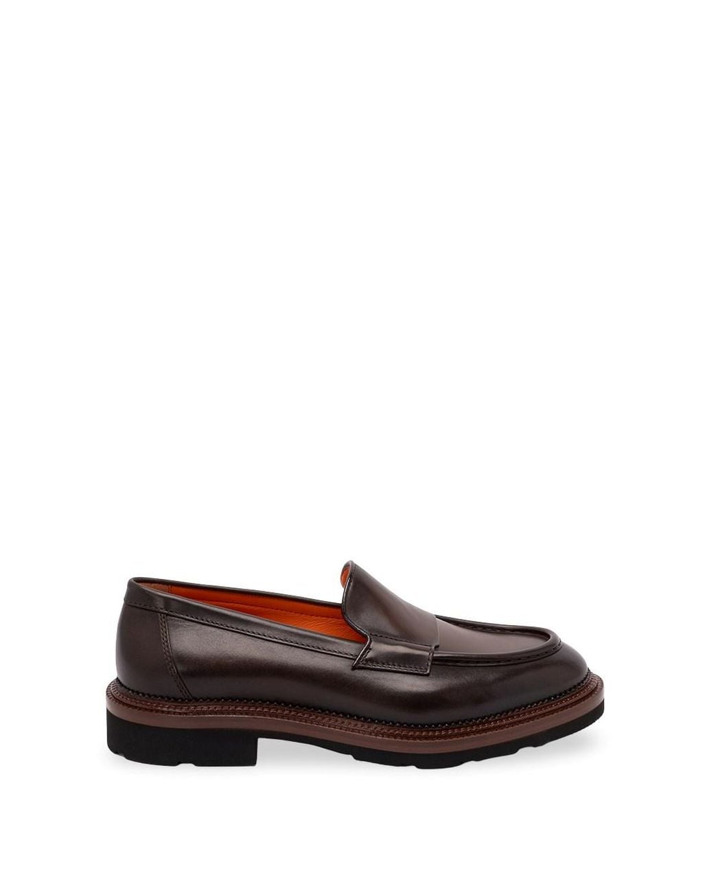 Santoni White 'Groover' Loafers for men