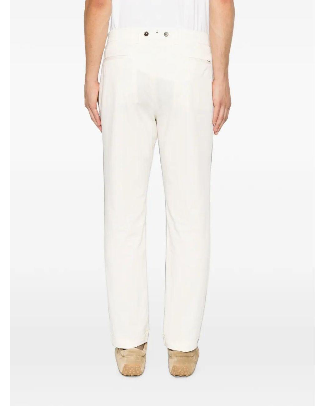 Berwich White Pants for men