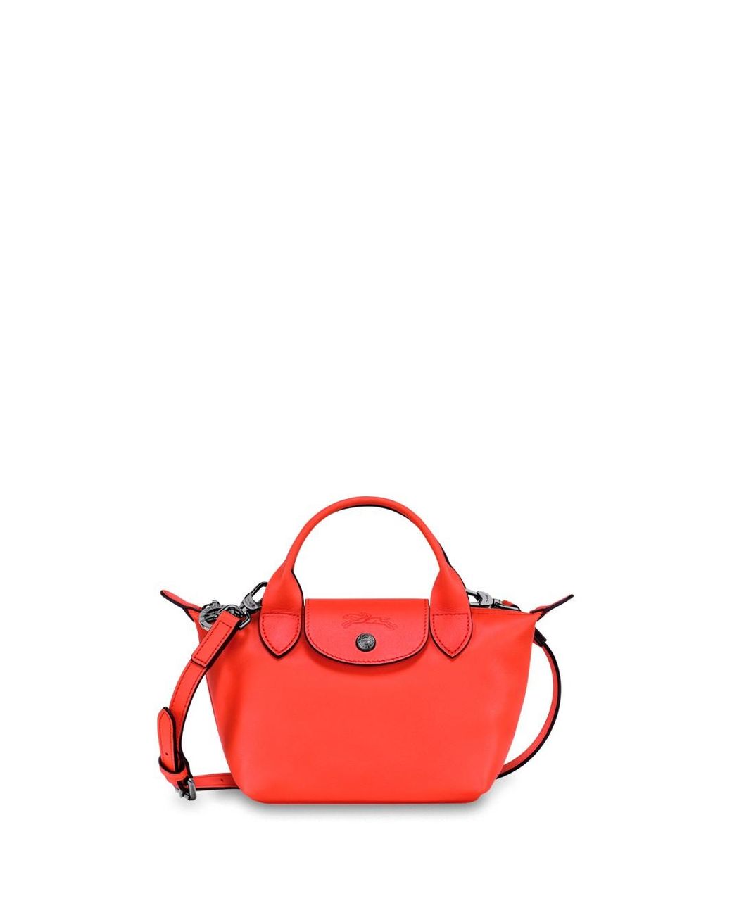 Longchamp `le Pliage Xtra` Extra Small Handbag in Red Lyst