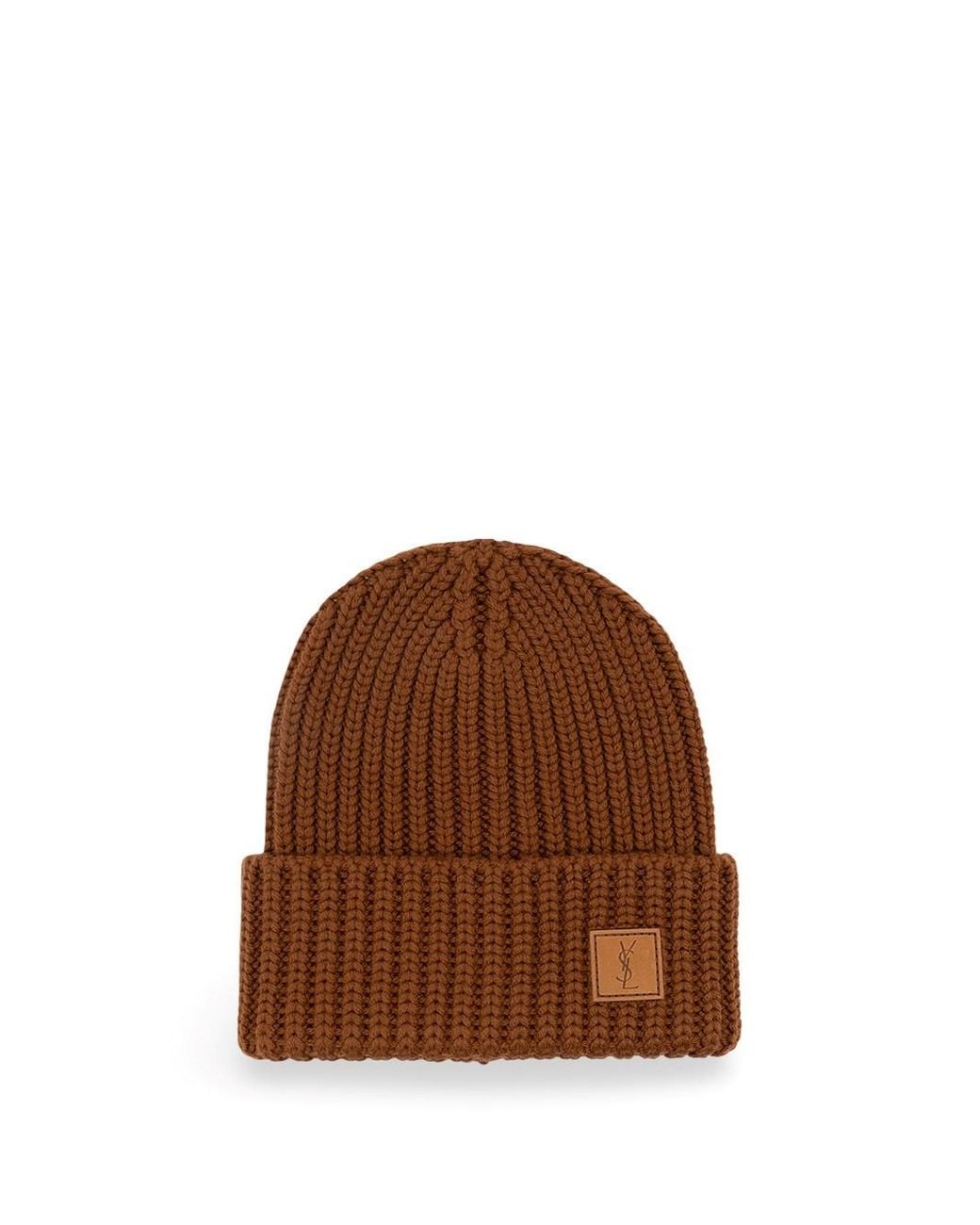 Saint Laurent Brown Beanie