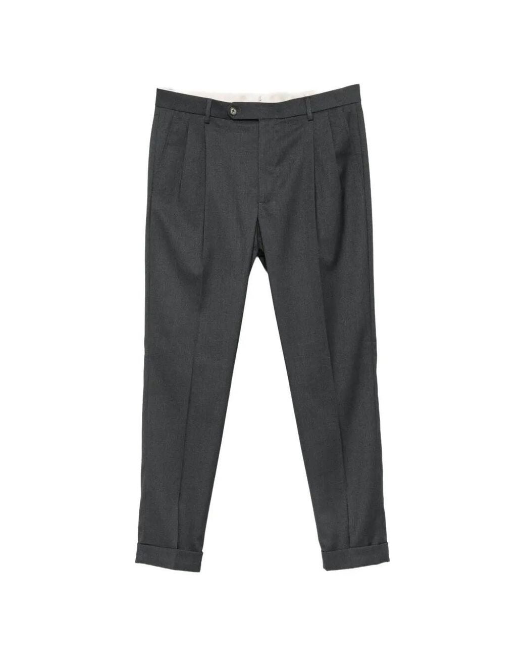 GTA Gray 'Luca' Tecnico Wool Pants for men