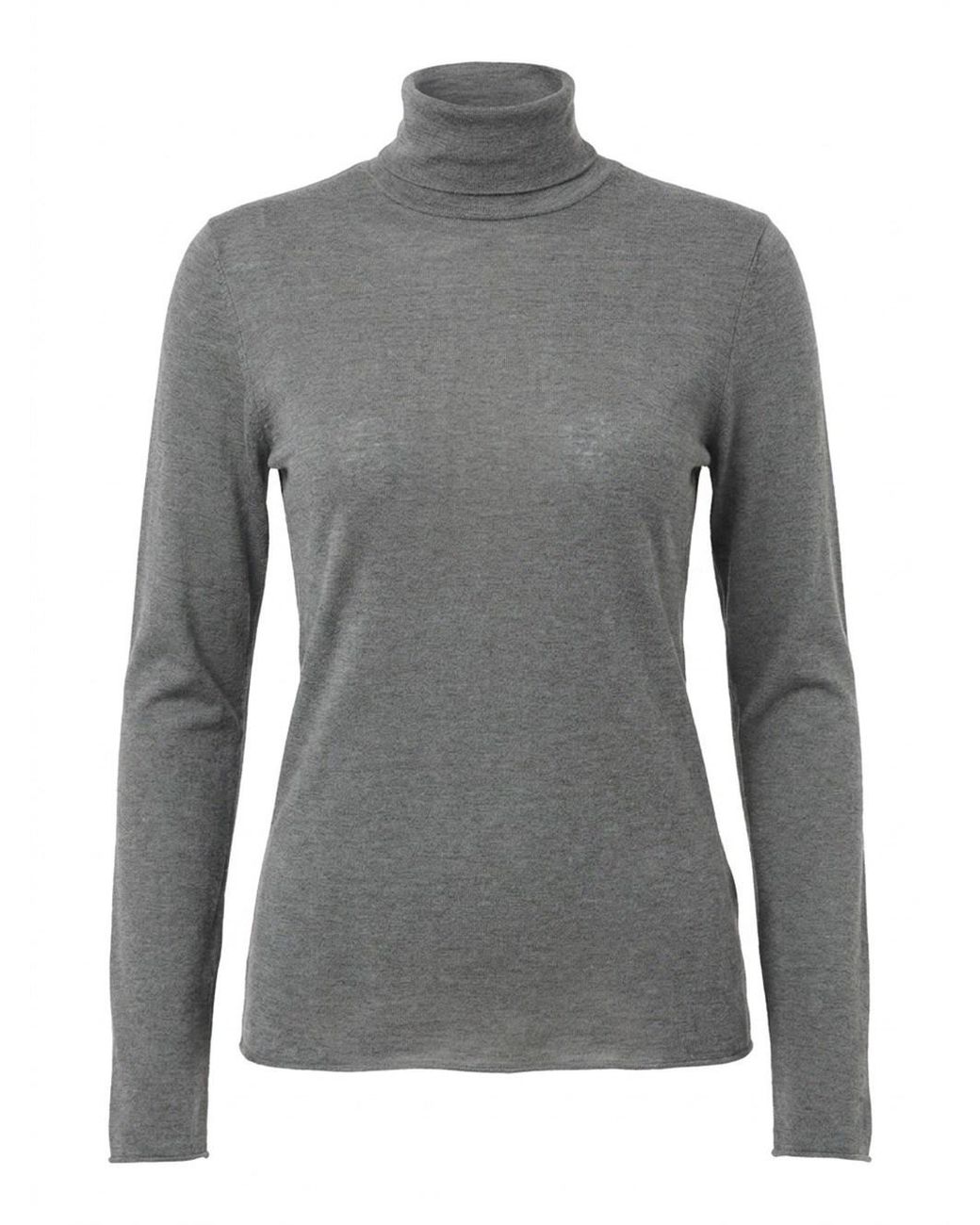Purotatto Gray Turtle Neck Sweater
