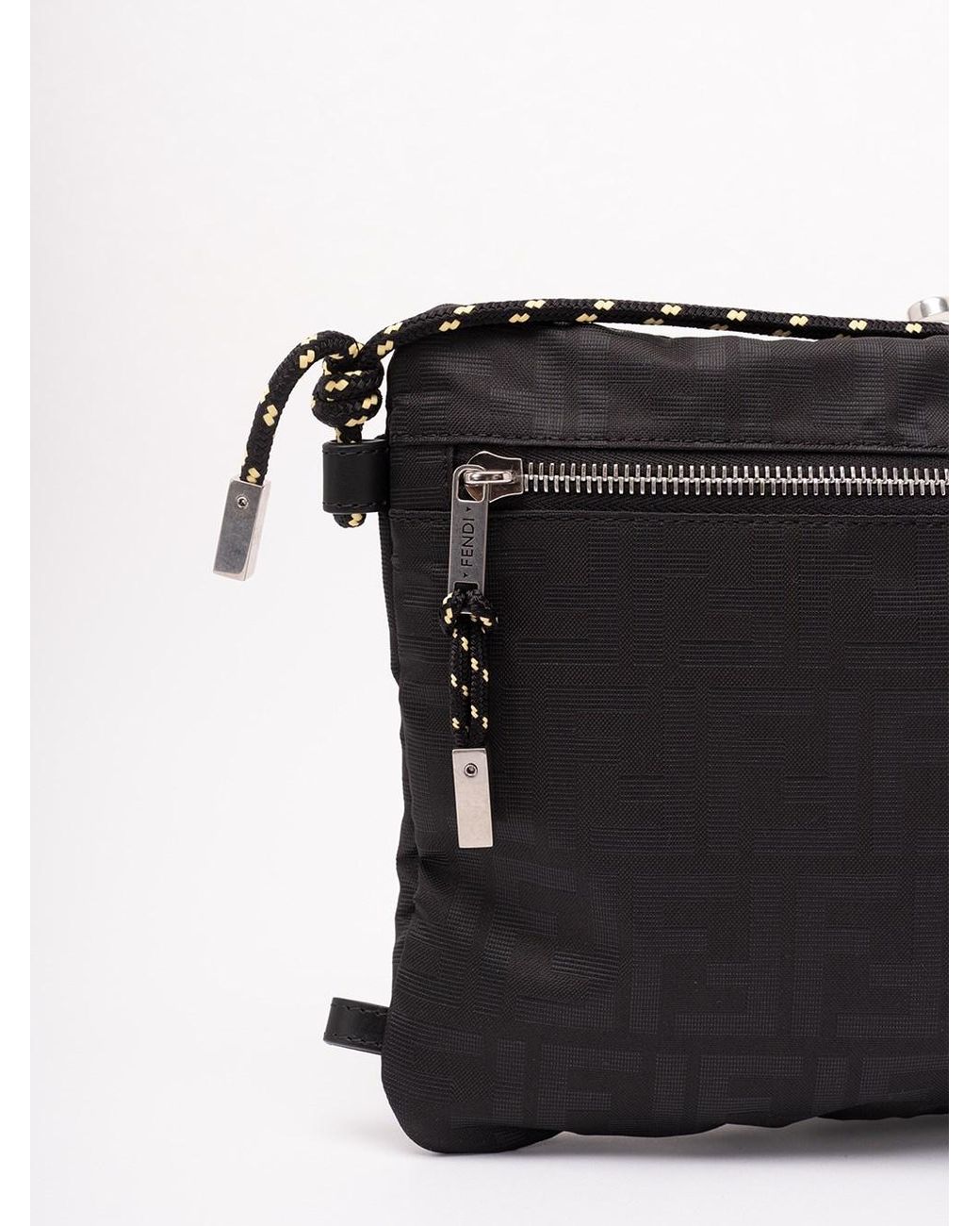 Fendi Black Medium Pouch for men