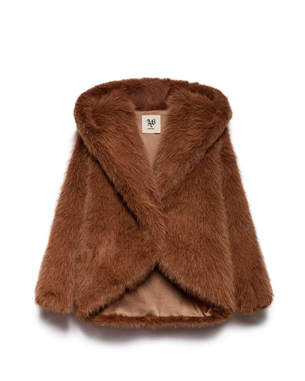 Aniye By Brown Zaira Eco- Fur Jacket