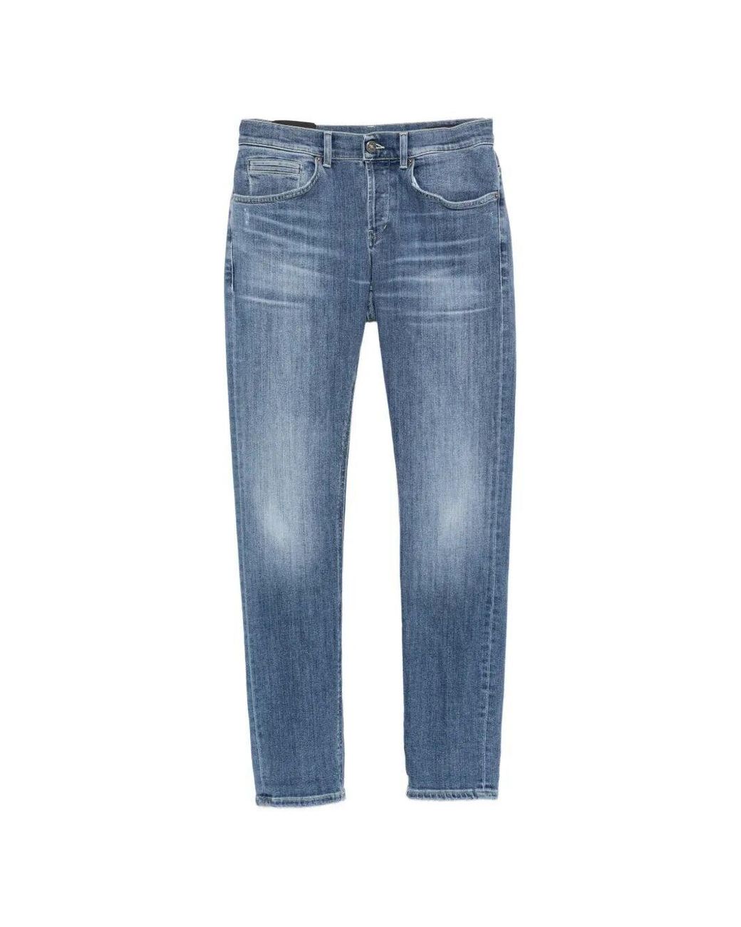 Dondup Blue 'George' Slim 5-Pocket Jeans for men
