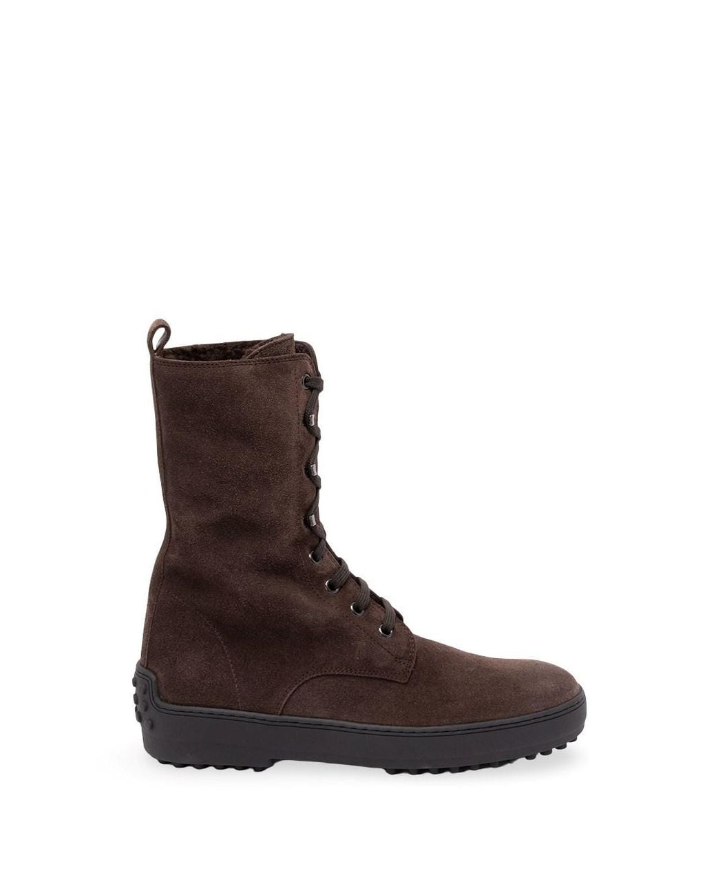 Tod's Brown Winter Gommino Ankle Boots