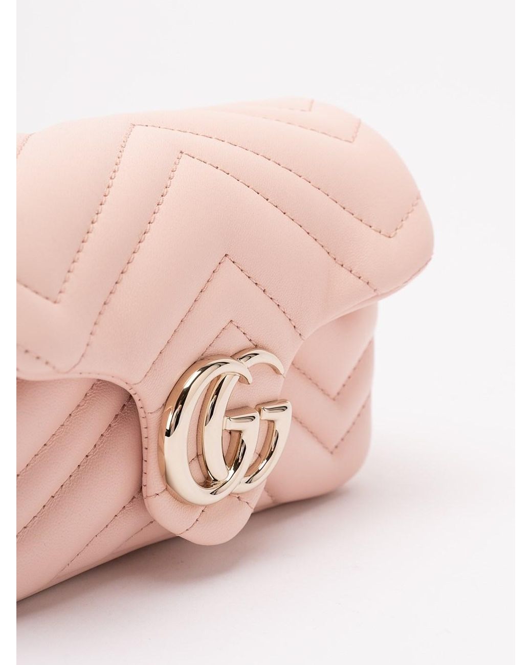 Gucci Pink Gg Marmont Mini Bag