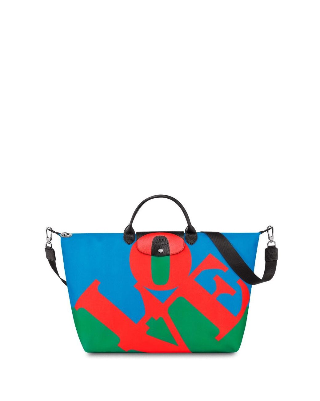 Longchamp ` X Bob` Travel Bag in Blue Lyst