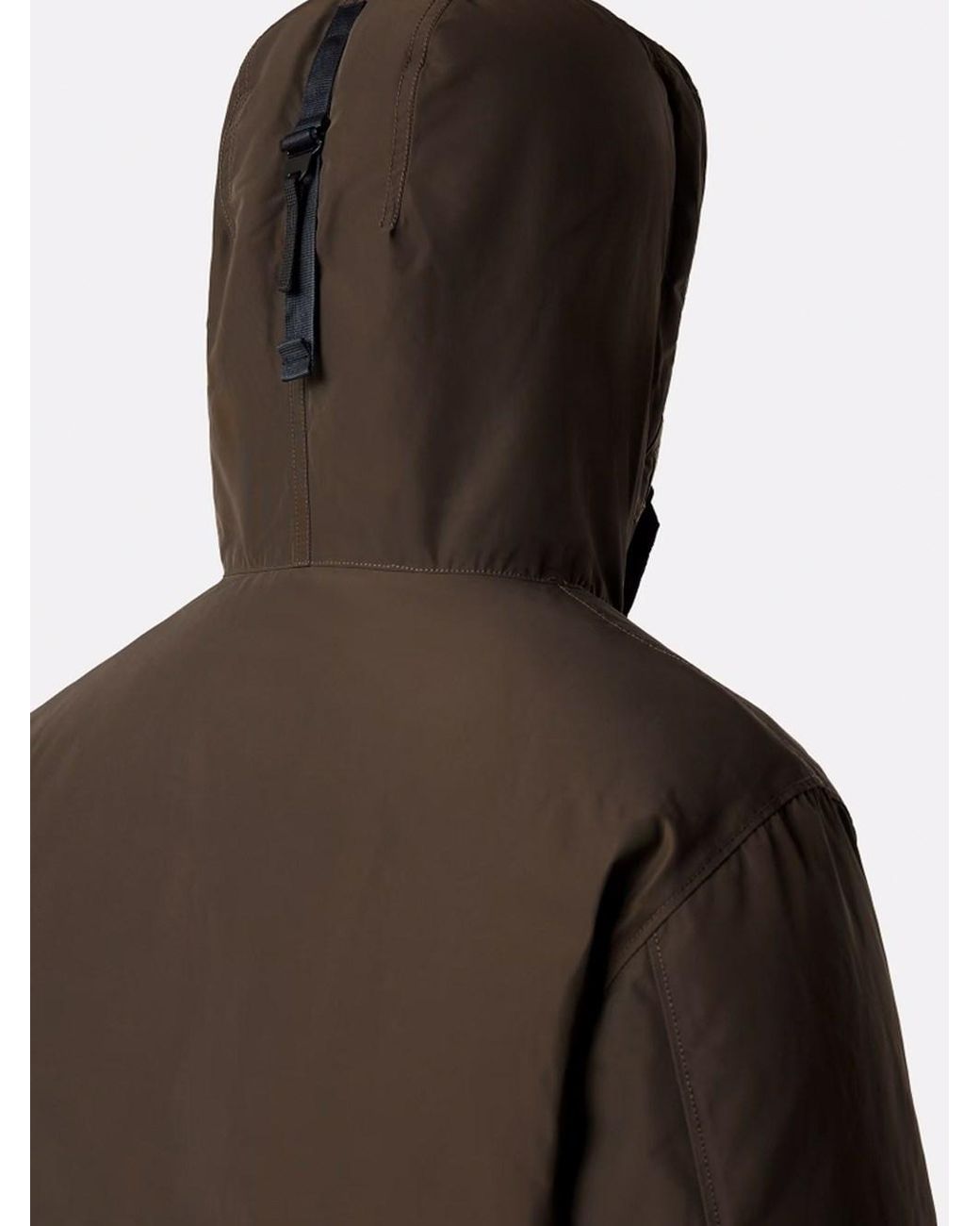 Stone Island Gray Micro Twill Long Parka for men