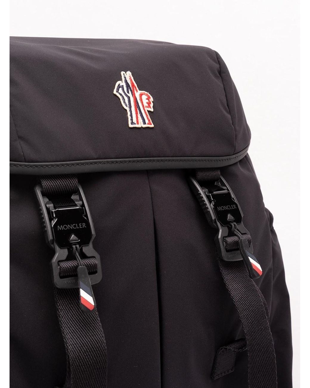 Moncler Black Backpack for men