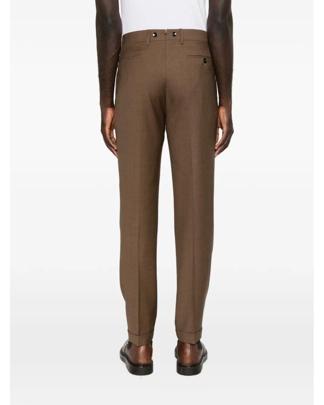Berwich Brown Pants for men