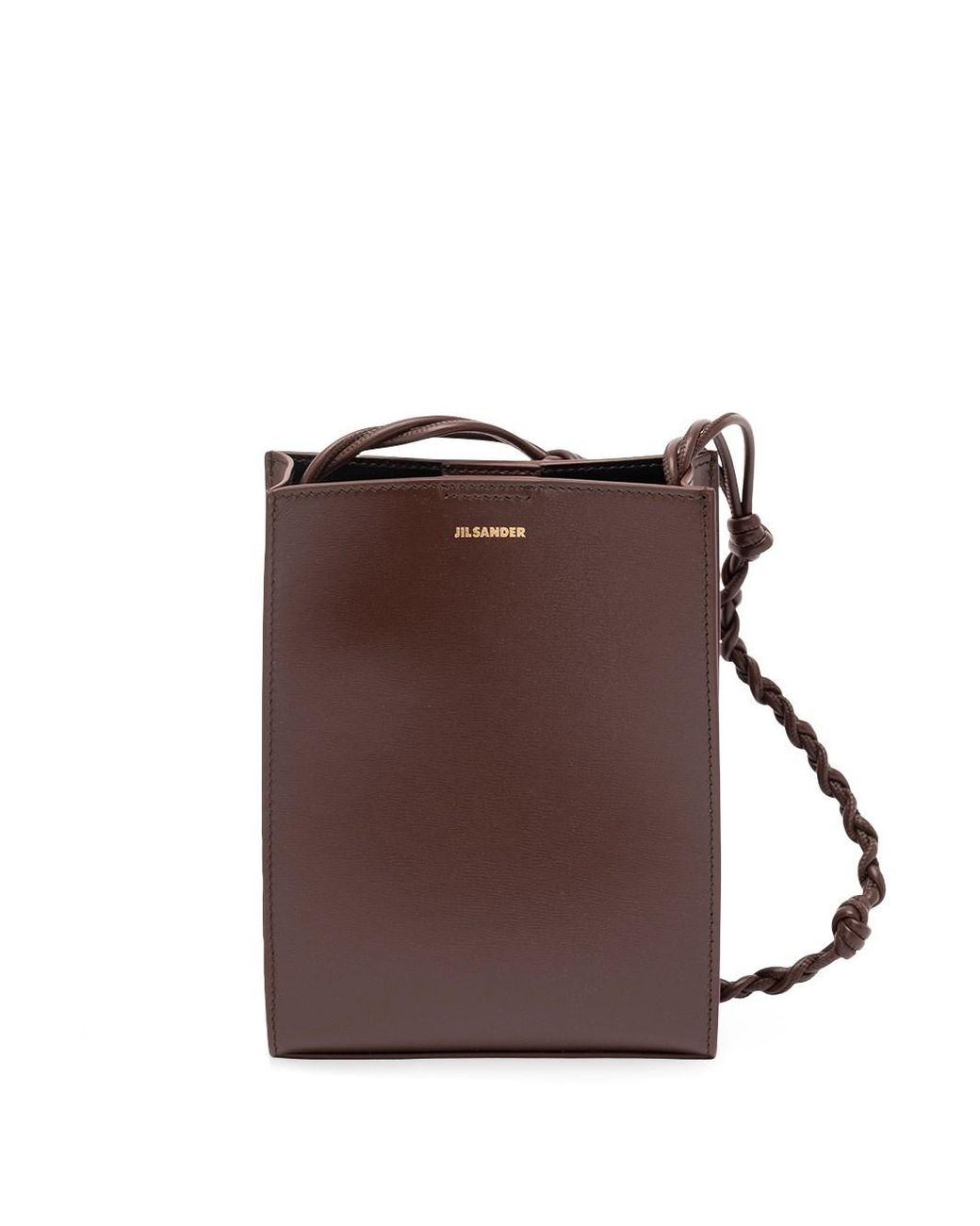 Jil Sander Brown 'Tangle' Small Bag