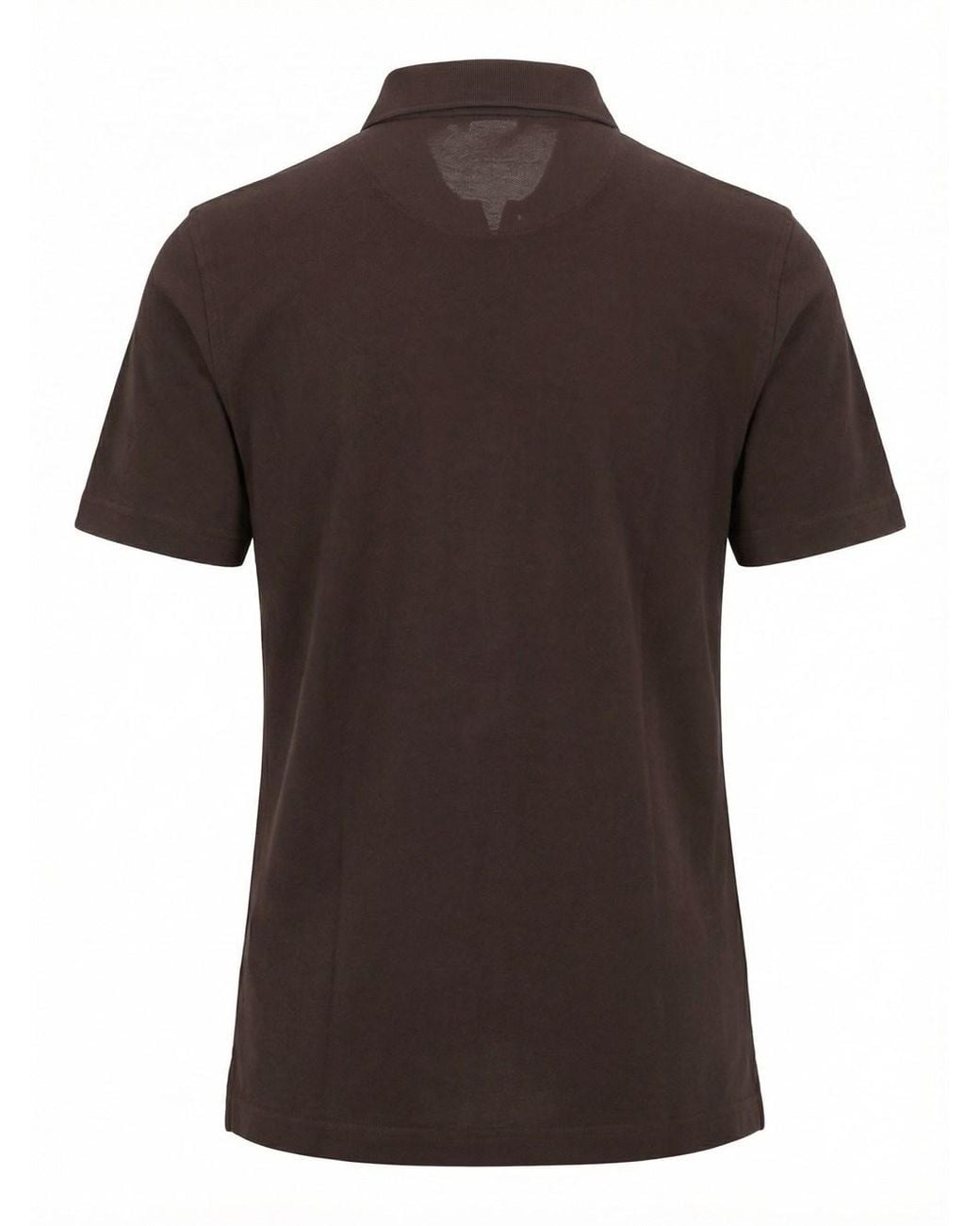 Drumohr Brown Polo for men