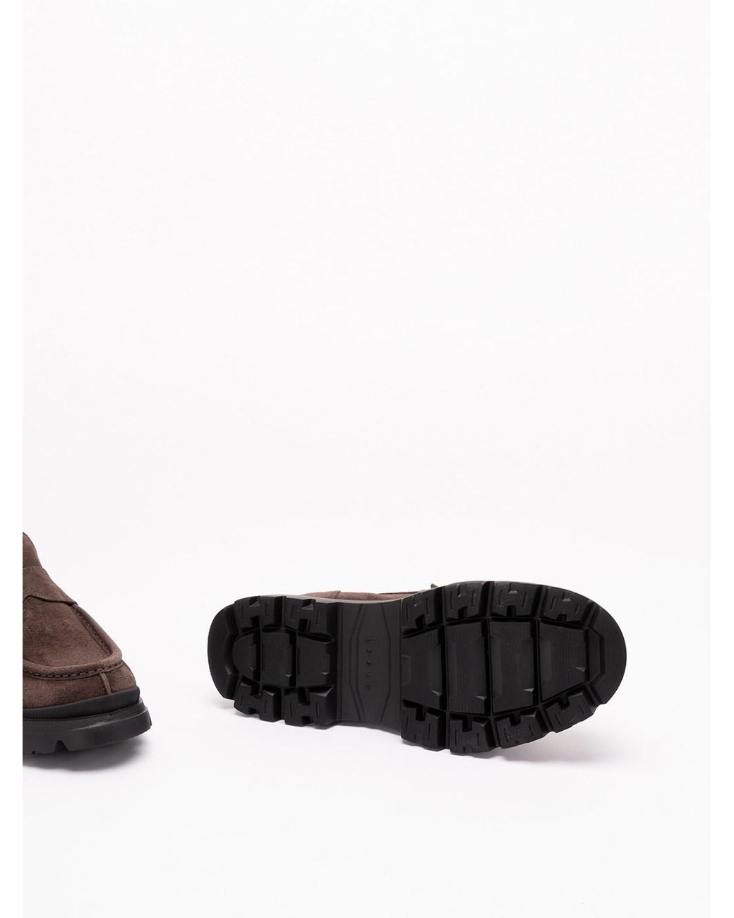 Hogan Brown H692 Loafers for men