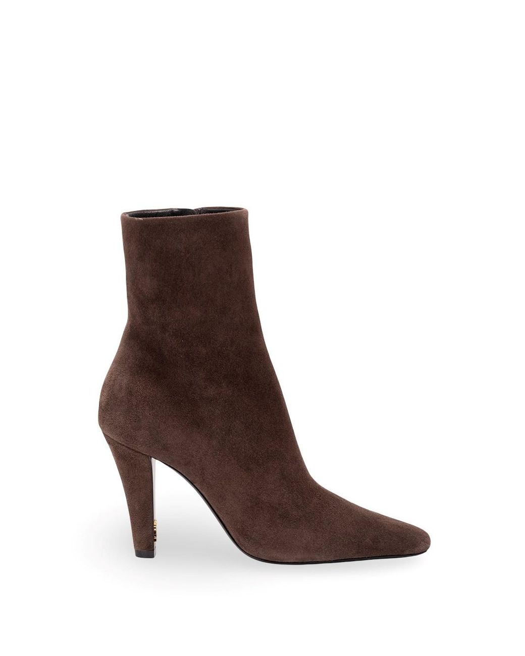 Saint Laurent Brown Jill Booties