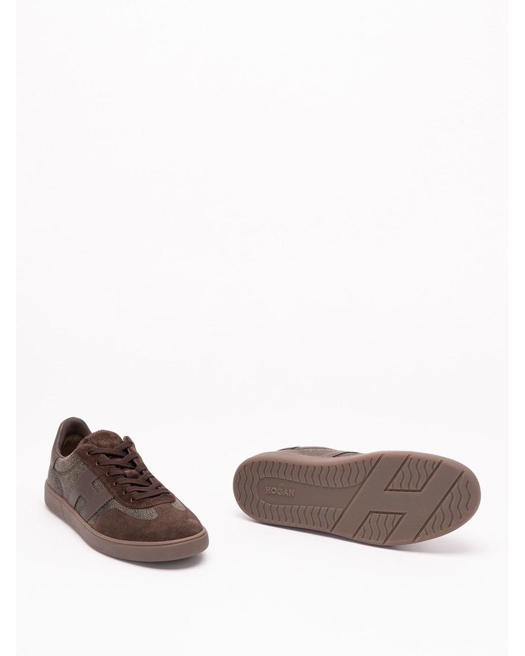 Hogan Brown Cool Sneakers for men