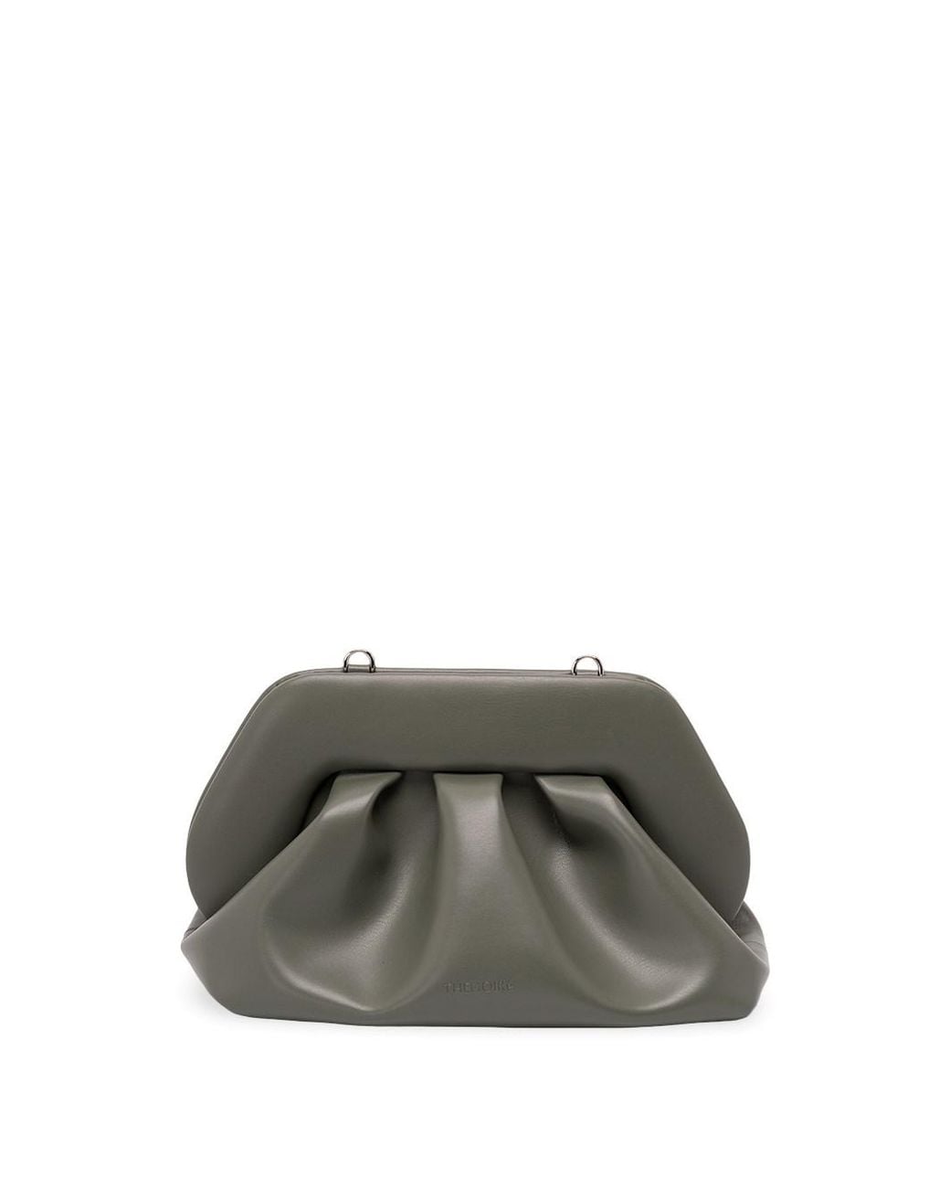 THEMOIRÈ Green Bios Medium Vegan Fabric Clutch