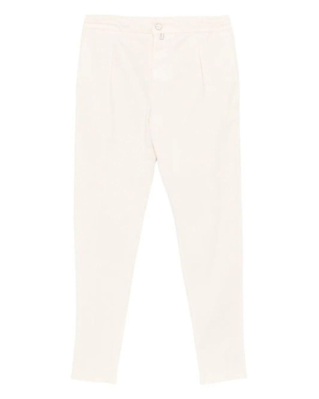Kiton White Pants for men