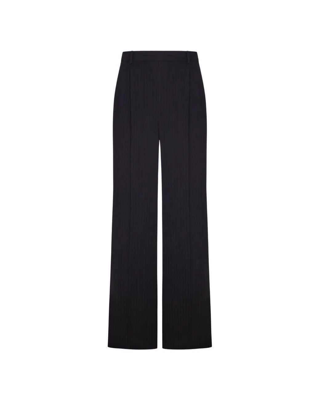 Saint Laurent Black Fluid Pants for men