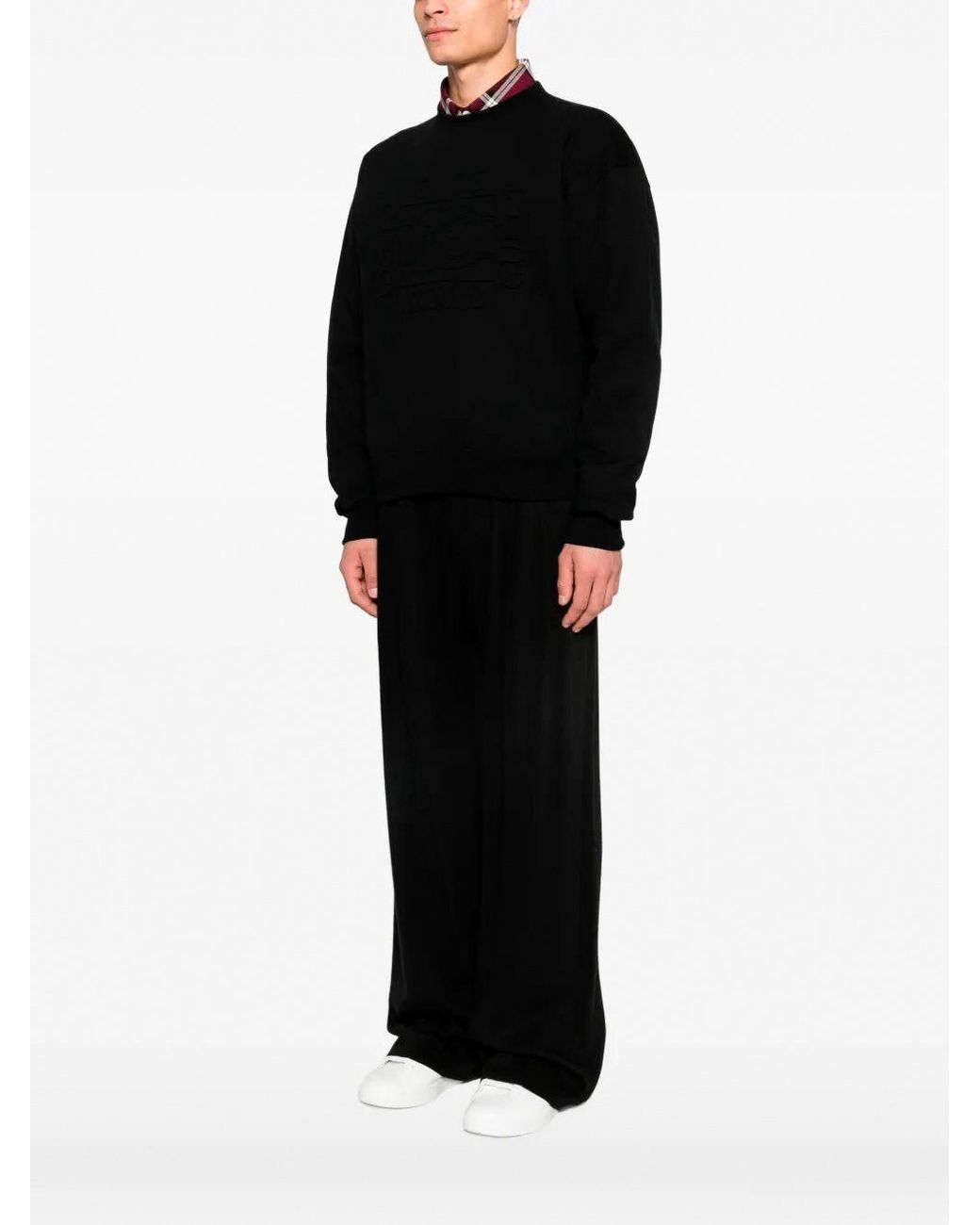 Gucci Black Crew-Neck Sweatshirt for men