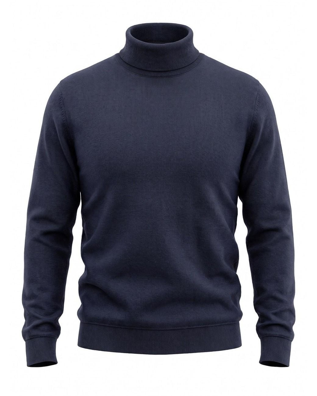 Altea Blue Turtle Neck Sweater for men