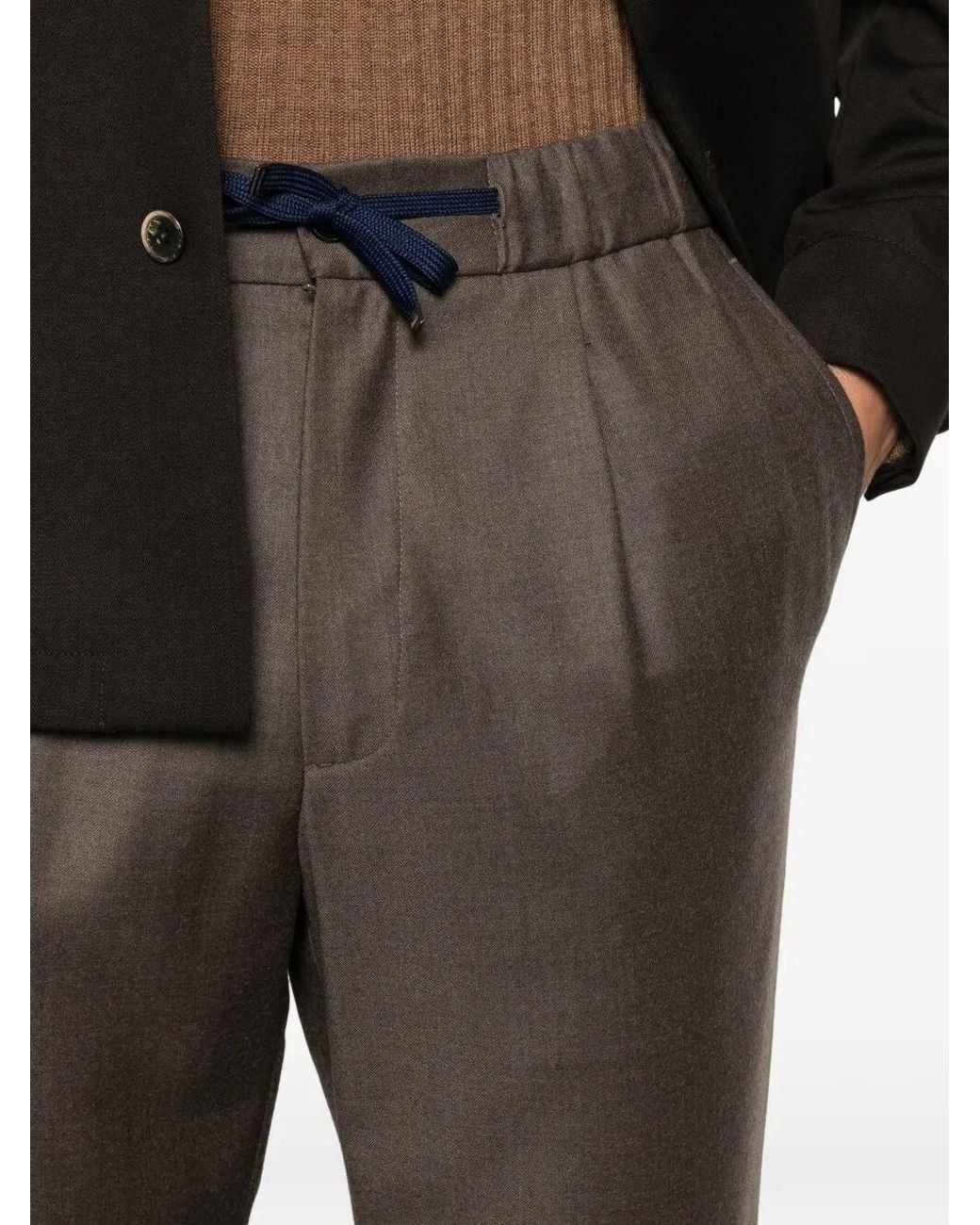 Drumohr Gray Pants for men