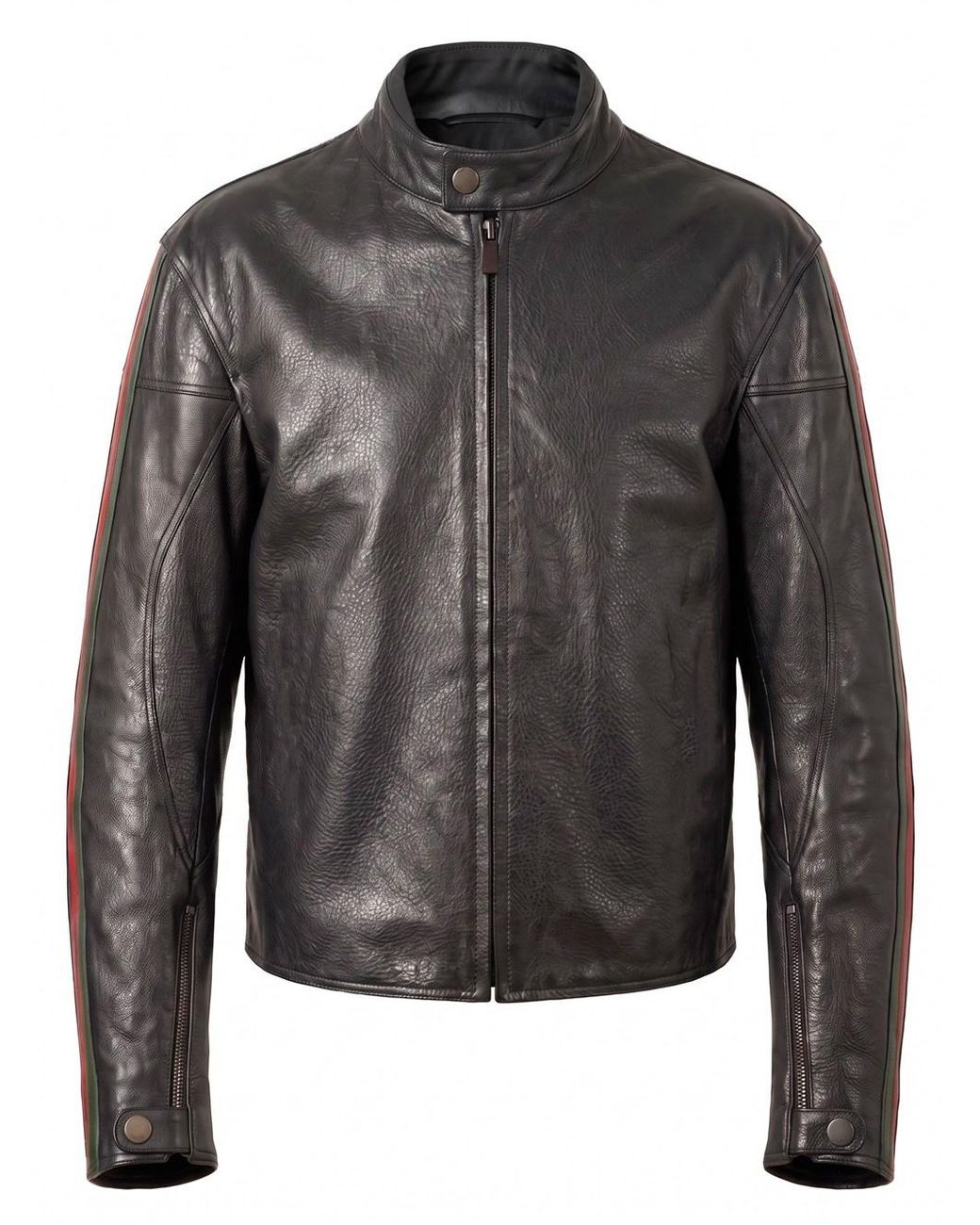 Gucci Gray Biker Jacket for men