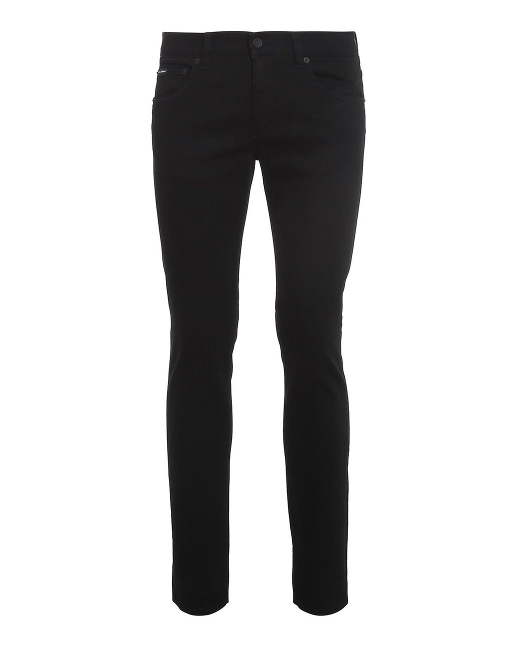 Dolce & Gabbana Denim Stretch Skinny Jeans in Black for Men - Lyst