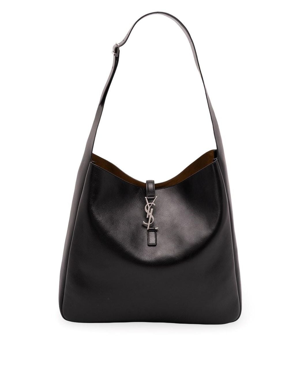 Saint Laurent Black Le 5 A 7 Maxi Hobo for men