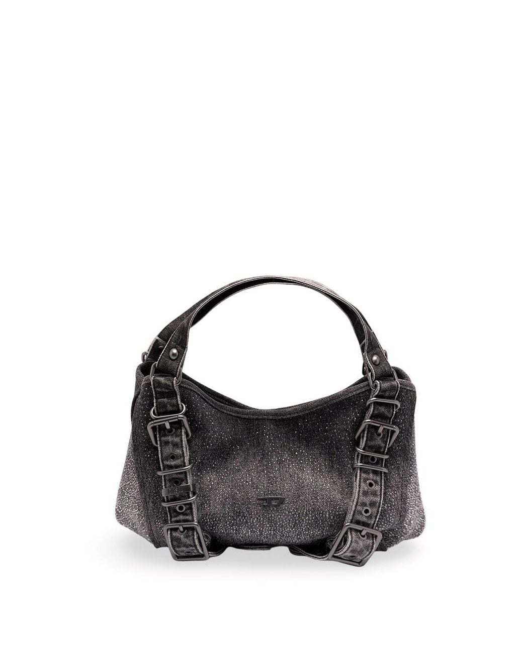 DIESEL Black D-One Small Handbag