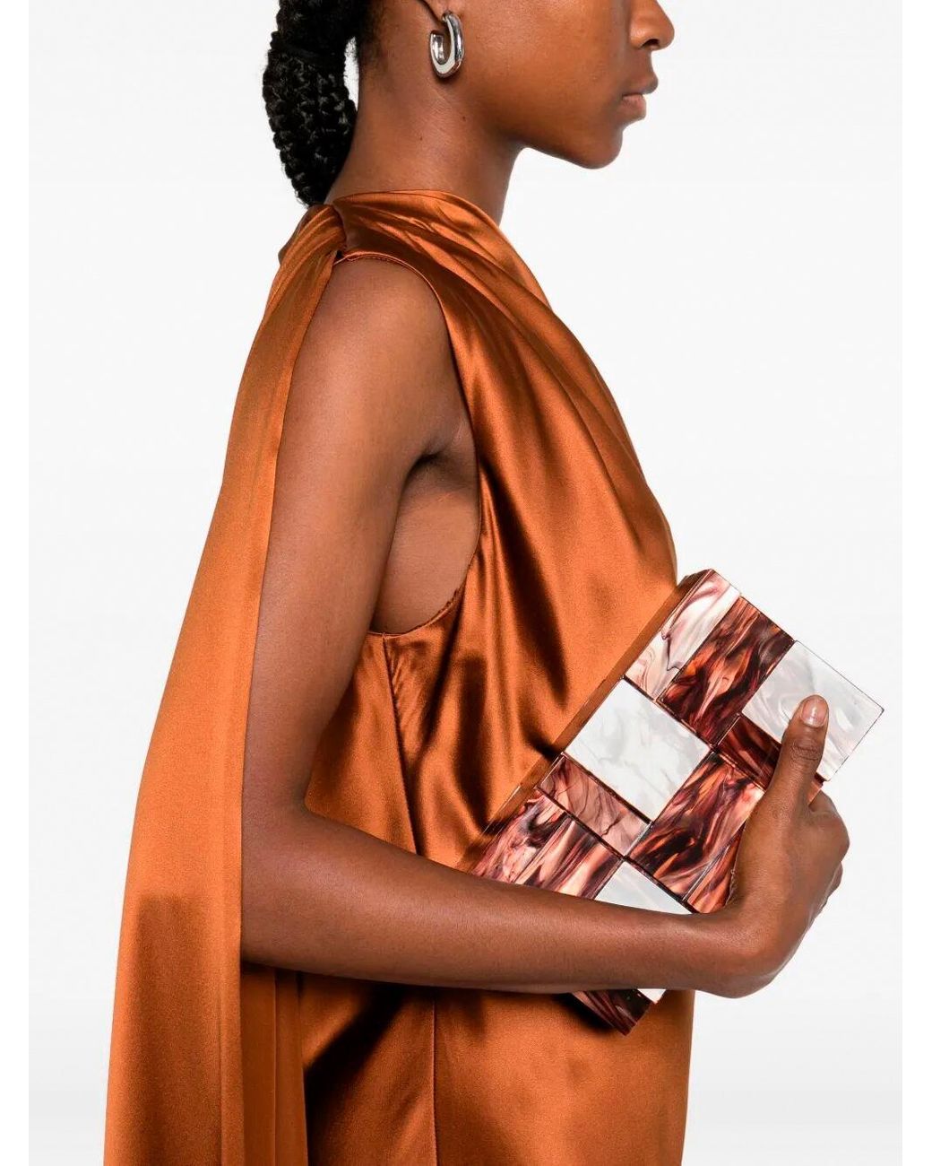 Max Mara Orange Dress 'Edolo'