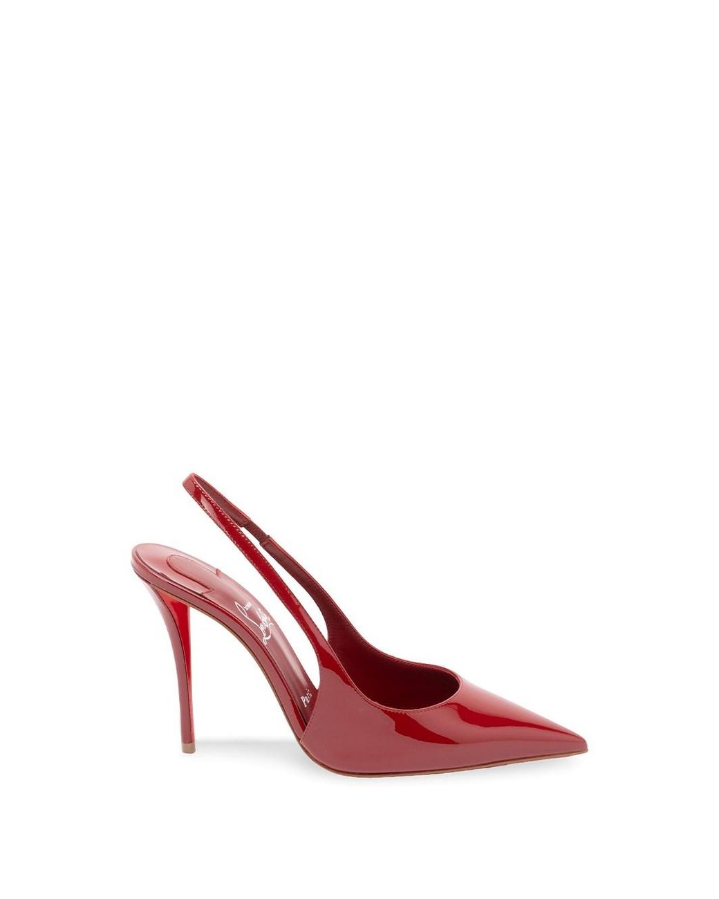 Christian Louboutin Red 'Miss Z 100' Slingback