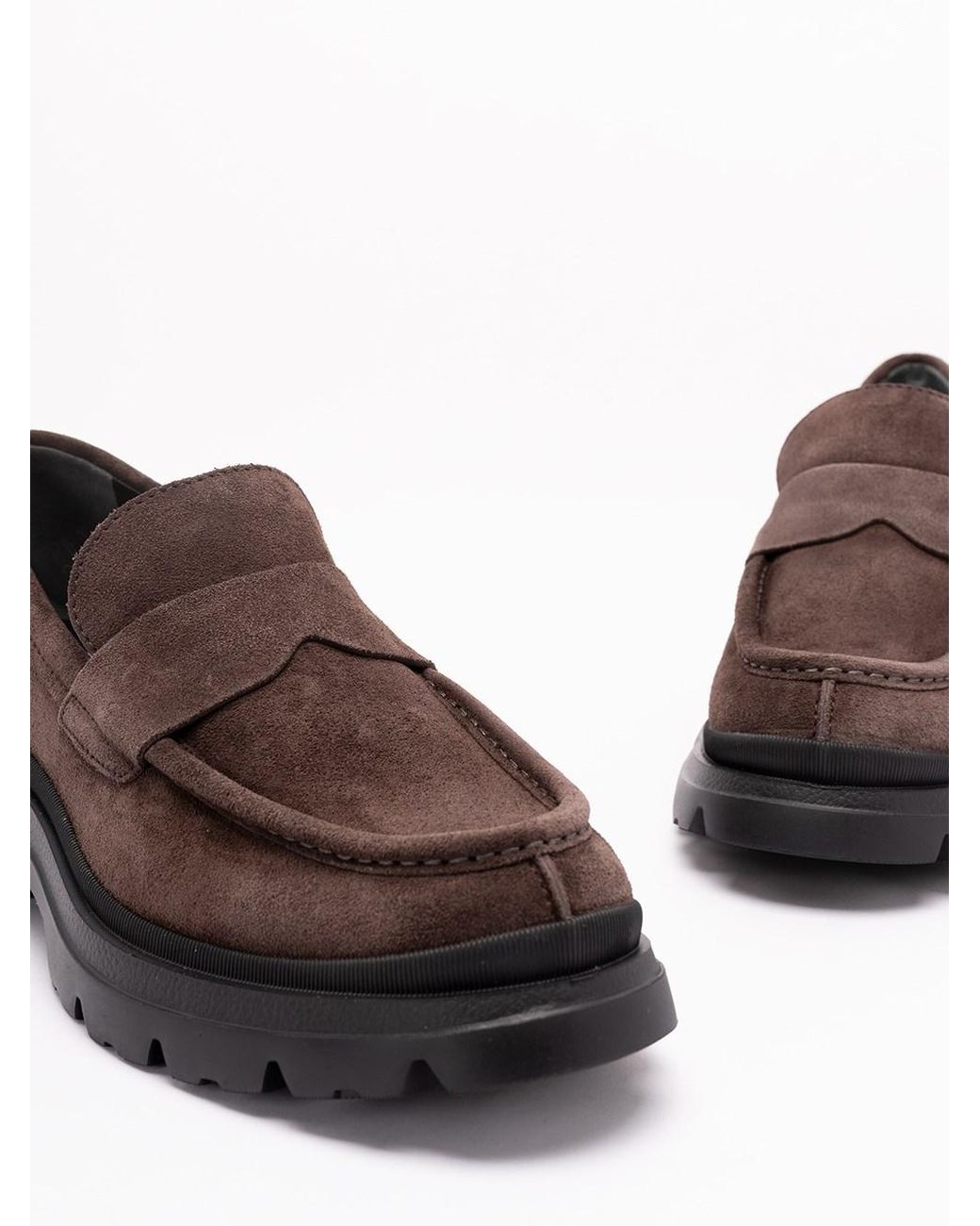 Hogan Brown H692 Loafers for men