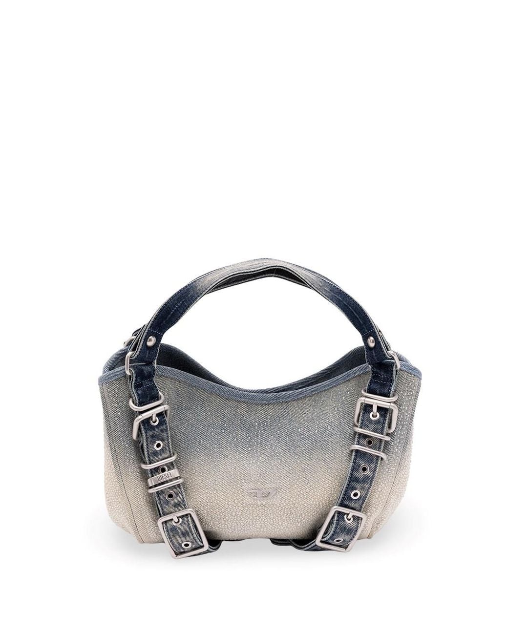 DIESEL Blue D-One Small Handbag