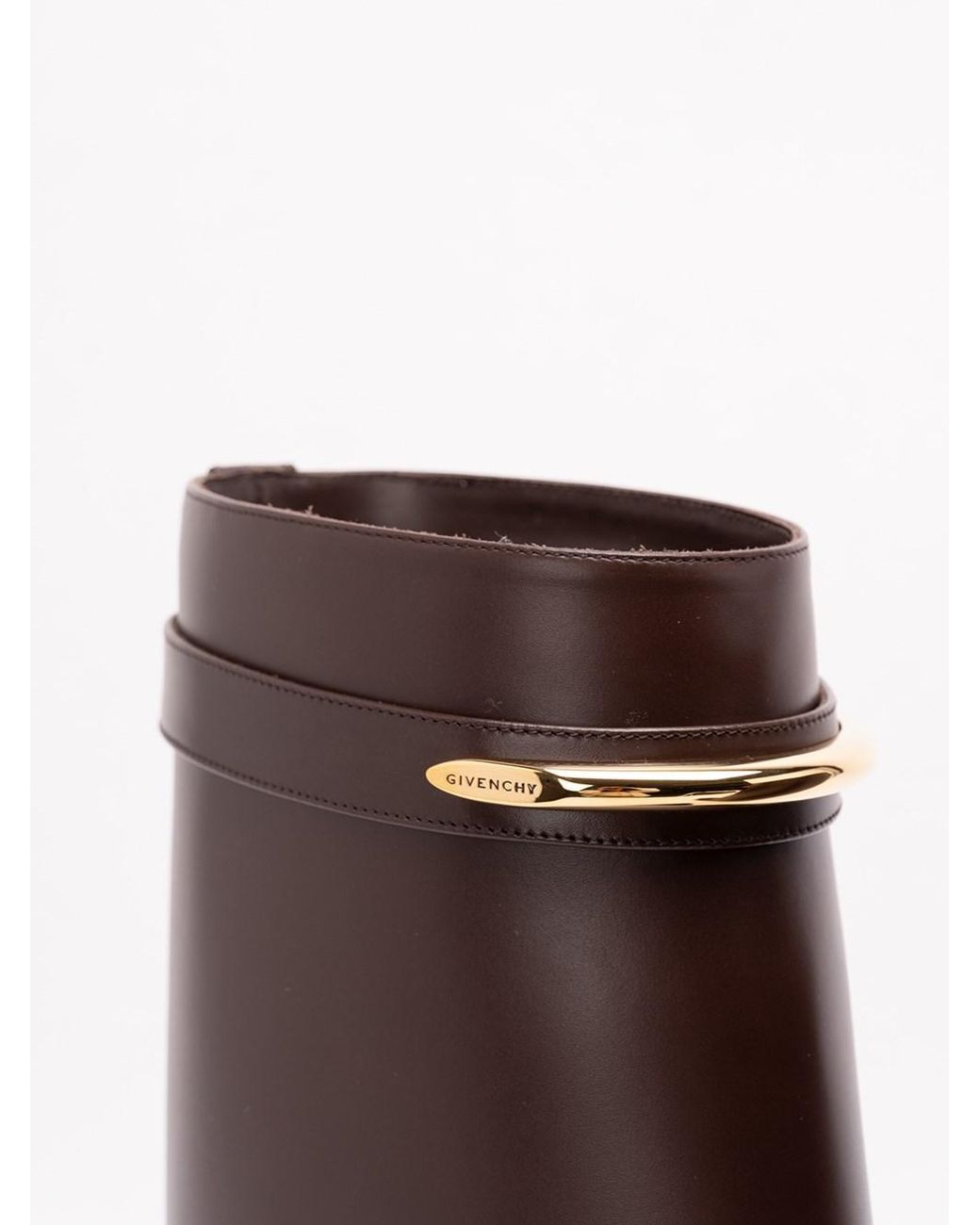 Givenchy Brown 'Shark Pinch' Ankle Boots