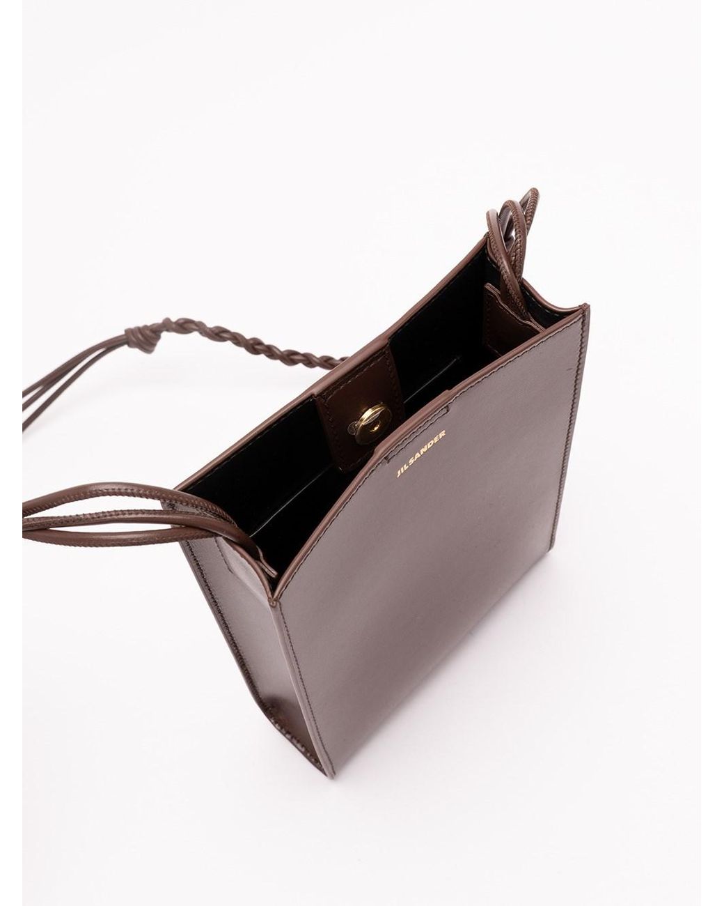 Jil Sander Brown 'Tangle' Small Bag