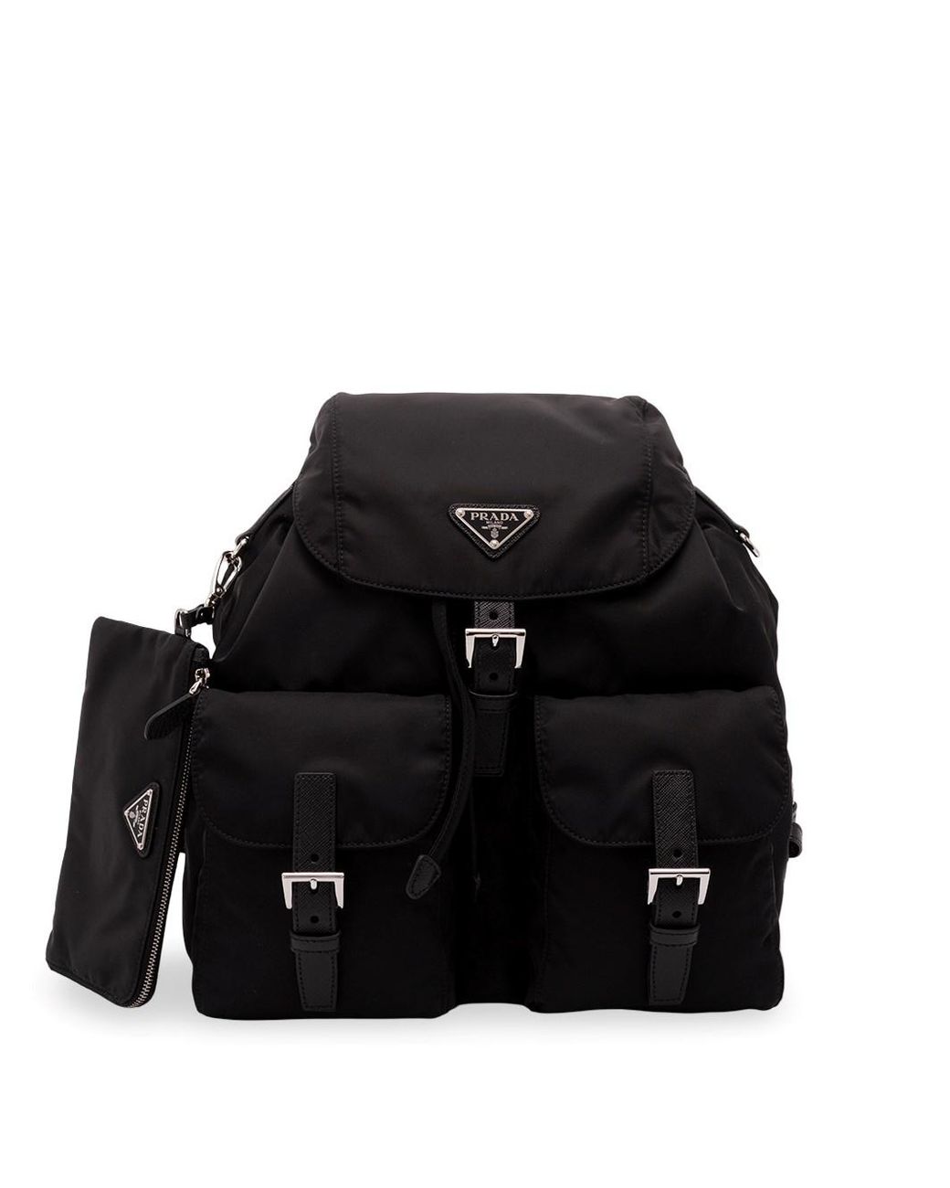 Prada Black Medium Re-Nylon Backpack