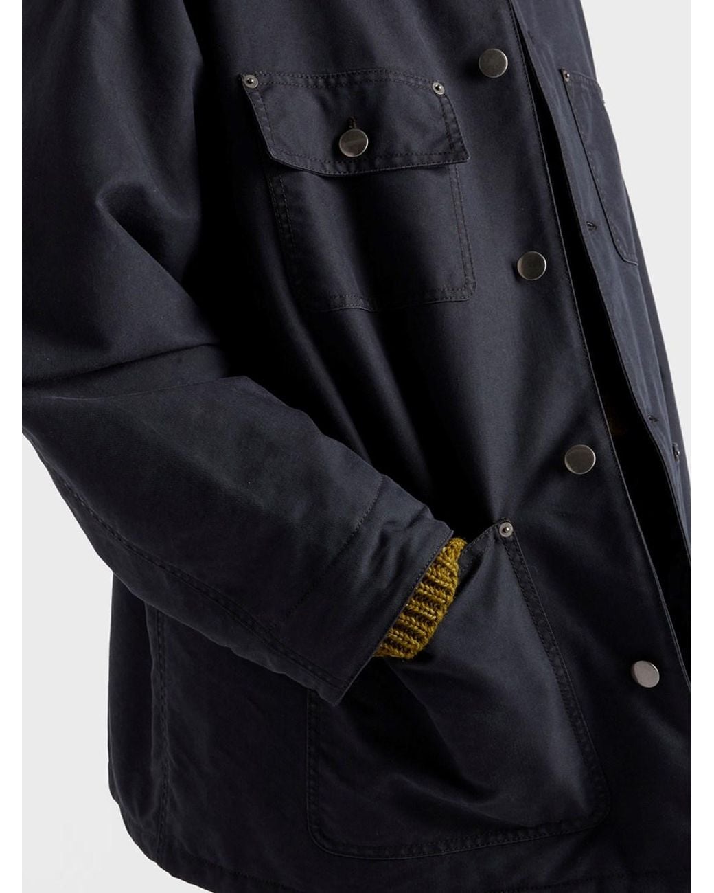 Prada Blue Cotton And Re-Nylon Down Jacket for men