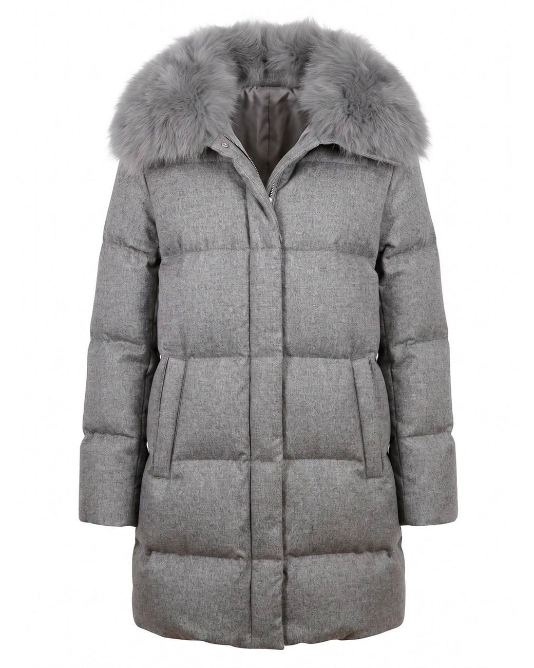 Herno Gray Padded Jacket