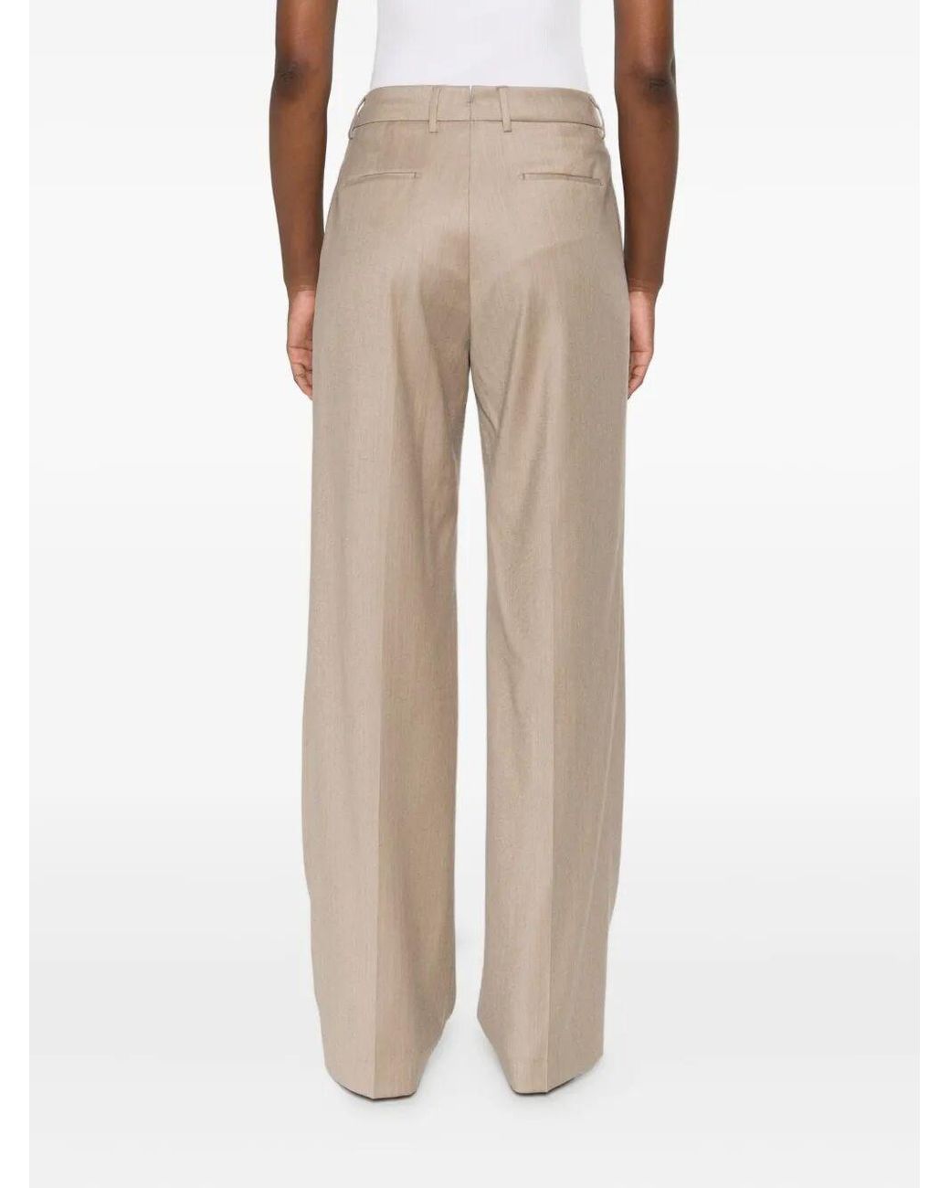 Berwich Natural Palazzo Pants