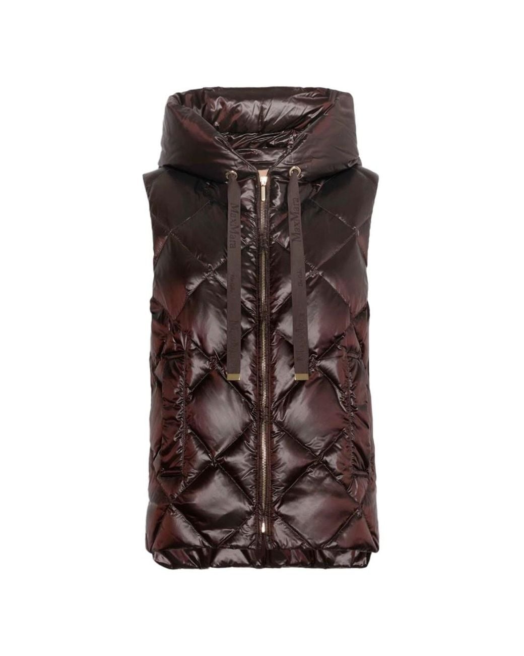Max Mara Brown Thecube Tropico Vest